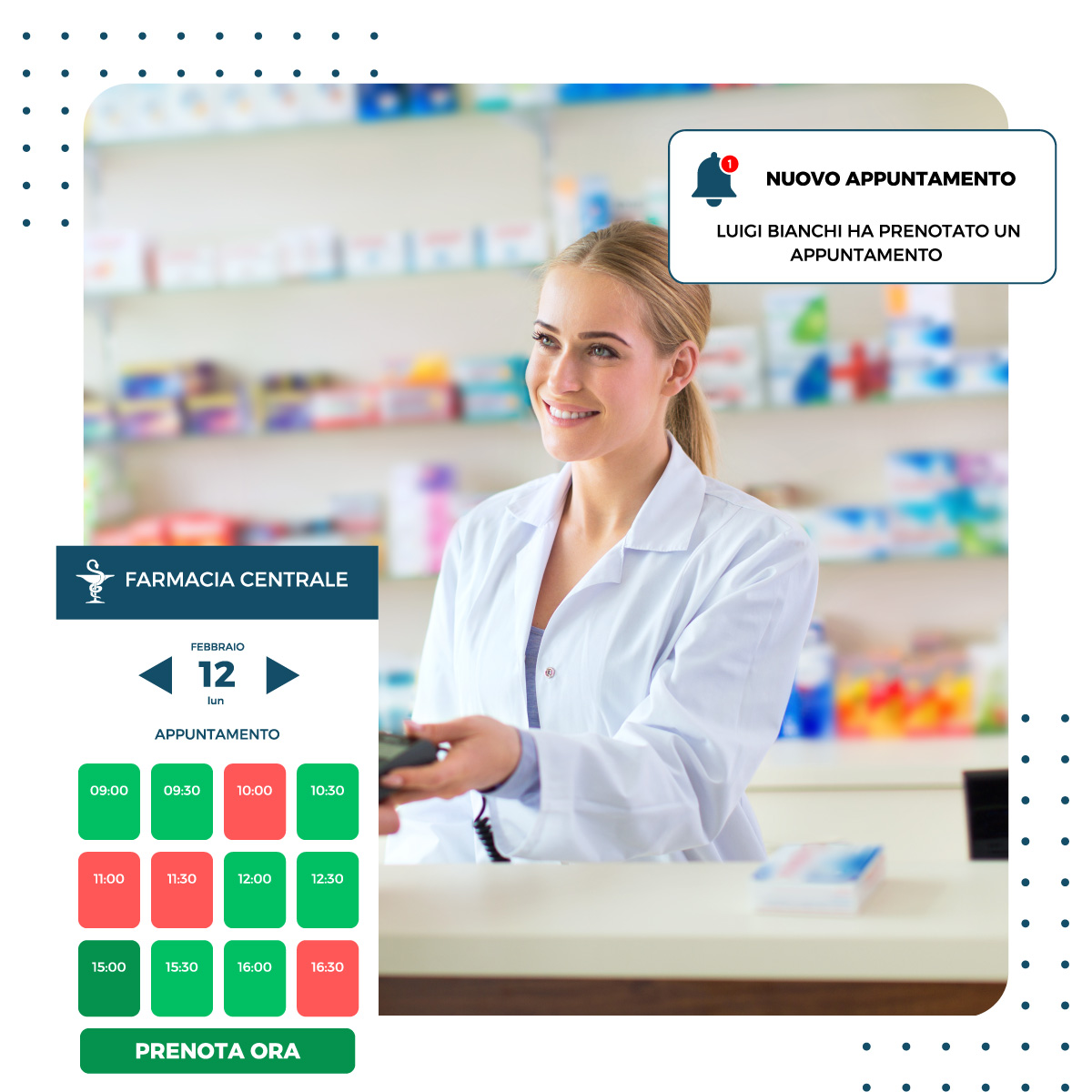 Farmacia Evoluta Digital Hub 4 Prenotazioni Online per Servizi e Consulenze
